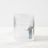 シンディおよびアイルランドのマグ-デザインC フロストグラスマグカップ (中央)