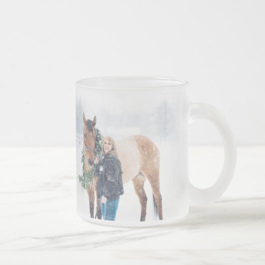 シンディおよびアイルランドのマグ フロストグラスマグカップ (右)