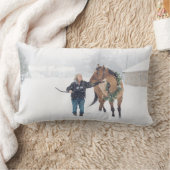 シンディおよびアイルランドの枕-デザインB ランバークッション (ブランケット)