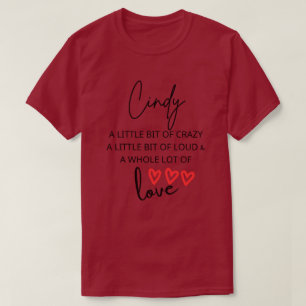 シンディカラフルラブ Tシャツ