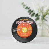 シンディグレトロパーティの招待状 招待状 (スタンド正面)