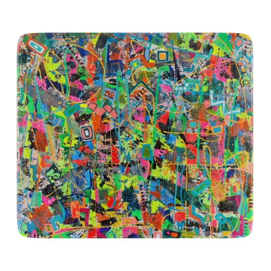 シンディッコガラス切削板 カッティングボード (正面)