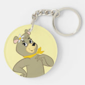 シンディベアよくはしゃぐポーズ キーホルダー (裏面)