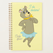 シンディベアよくはしゃぐポーズ プランナー手帳 (正面)