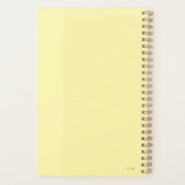 シンディベアよくはしゃぐポーズ プランナー手帳 (裏面)