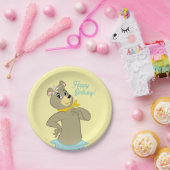 シンディベアよくはしゃぐポーズ ペーパープレート (パーティー)