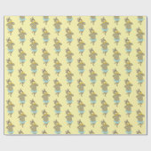 シンディベアよくはしゃぐポーズ ラッピングペーパー (フラット)