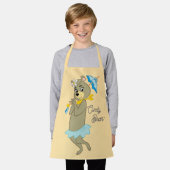 シンディベアホールディングパラソル エプロン (着用した状態)