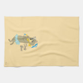 シンディベアホールディングパラソル キッチンタオル (横)