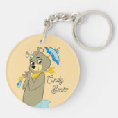 シンディベアホールディングパラソル キーホルダー (裏面)