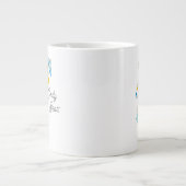 シンディベアホールディングパラソル ジャンボコーヒーマグカップ (正面)