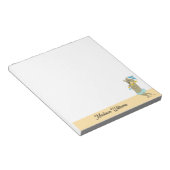 シンディベアホールディングパラソル ノートパッド (アングル)