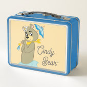 シンディベアホールディングパラソル メタルランチボックス (裏面)