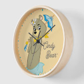 シンディベアホールディングパラソル 壁時計 (傾斜)