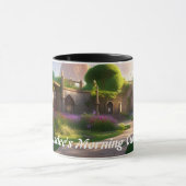 シンディーのモーニングカップカスタマイズ可能 マグカップ (中央)