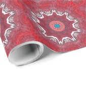 シンディ族の民族的部族パターンアートプリント ラッピングペーパー (ロールコーナー)