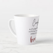 シンディ・ラブ カフェラテマグ (左アングル)