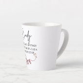 シンディ・ラブ カフェラテマグ (右アングル)