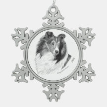 シンディAlvarado - Yeary著シェットランド・シープドッグペン及びインク