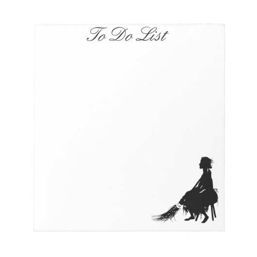 シンデレラがメモ帳をリストする ノートパッド (正面)