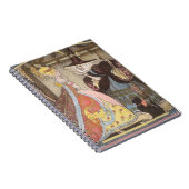 シンデレラと妖精のゴッドマザー、ヴィンテージ童話 ノートブック (右側)