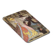 シンデレラと妖精のゴッドマザー、ヴィンテージ童話 マグネット (右側)