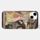 シンデレラと妖精のゴッドマザー、ヴィンテージ童話 Case-Mate iPhoneケース (裏面 (横))