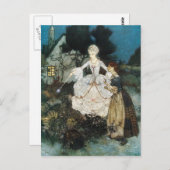 シンデレラと妖精の妖女 ポストカード (正面/裏面)