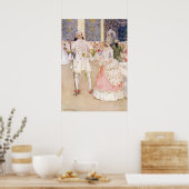 シンデレラと王子はミリセント・ソヴェルビーの ポスター (キッチン)