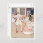 シンデレラと王子はミリセント・ソヴェルビーの ポストカード (正面/裏面)