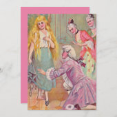 シンデレラと王子 – イラストレーション (正面/裏面)