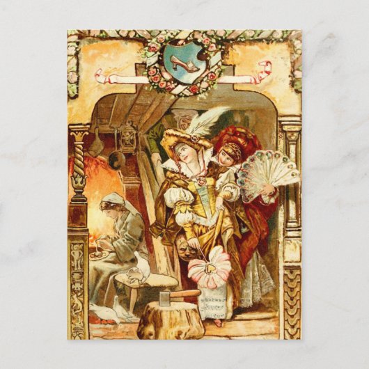 シンデレラと邪悪な義妹 ポストカード (正面)