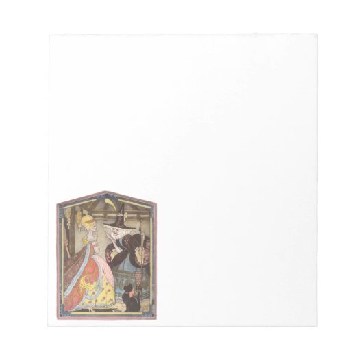 シンデレラと魔法の義母、ヴィンテージ・フェアリー・テイル ノートパッド (正面)