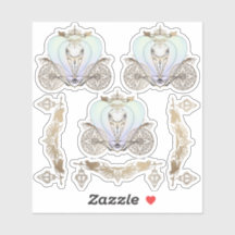 シンデレラのおとぎ話のコーチとランタン