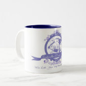 シンデレラのクリーニングサービス ツートーンマグカップ (正面左)