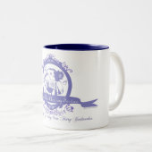 シンデレラのクリーニングサービス ツートーンマグカップ (正面右)