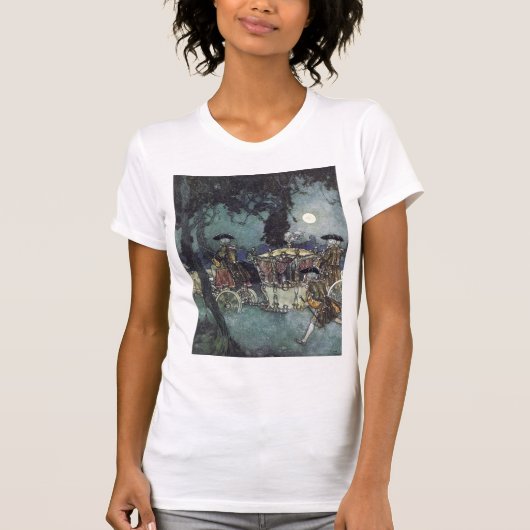 シンデレラのコーチのワイシャツ Tシャツ (正面)