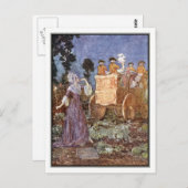 シンデレラのコーチby Millicent Sowerby ポストカード (正面/裏面)