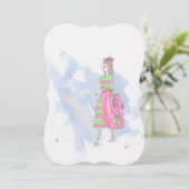 シンデレラのネズミ：ウィーナグリーティングカード シーズンカード (スタンド正面)