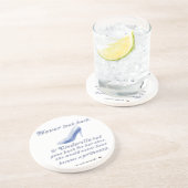 シンデレラの靴から学んで下さい コースター (側面)