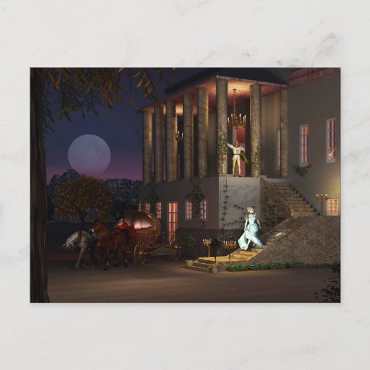 シンデレラの馬車 ポストカード (正面)