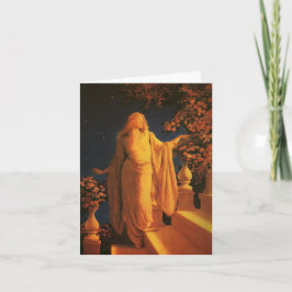 シンデレラのMaxfield Parrishのヴィンテージのファインアート カード