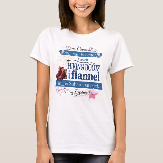 シンデレラはもっと幸せになるべき Tシャツ (正面)