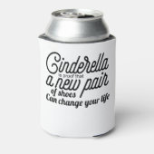 シンデレラは靴の新しいペアが可能であることを証明している 缶クーラー (缶裏面)