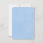 シンデレラキャリッジブルーフェアユタレサンキューカード サンキューカード (裏面)