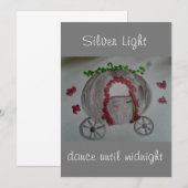 シンデレラコーチカード 招待状 (正面/裏面)