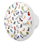 シンデレラシュー引用文セラミックプルドアノブ セラミックノブ (右)