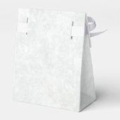 シンデレラシルバーキャリッジホワイトパーティー好意ボックス フェイバーボックス (裏面サイド)