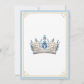 シンデレラスニーカーボール誕生日パーティー 招待状 (裏面)