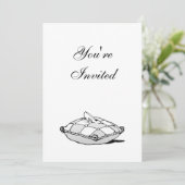 シンデレラスリッパカスタム誕生日招待状 招待状 (スタンド正面)